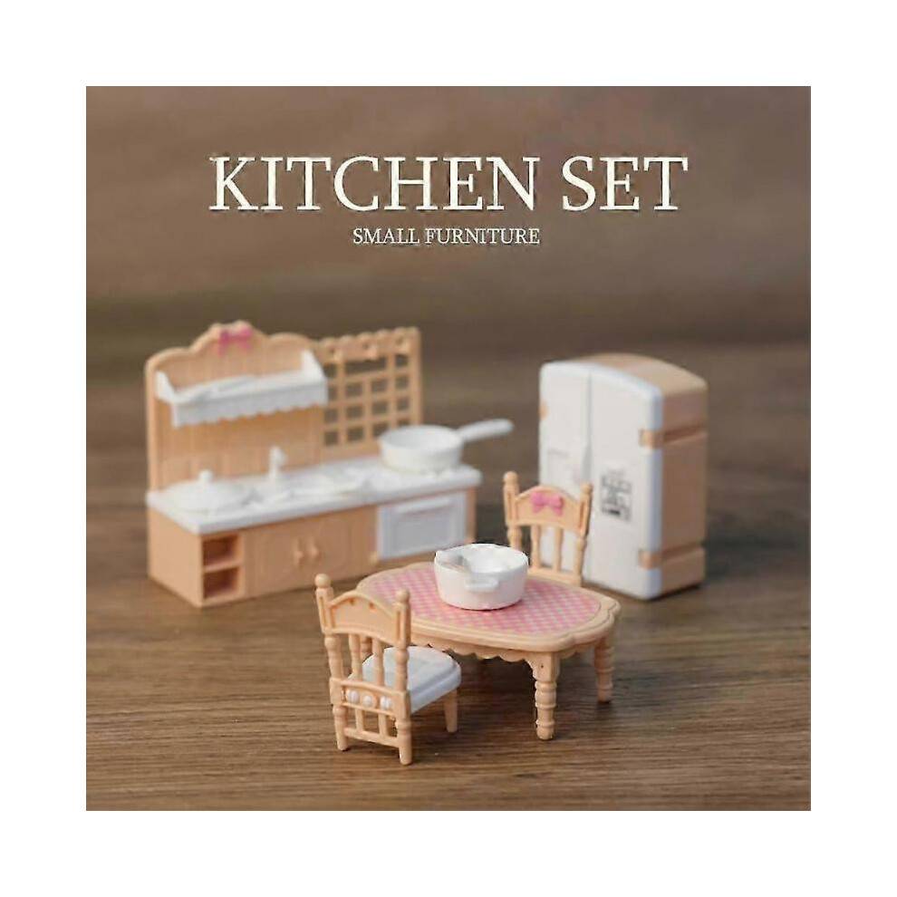 (Kitchen) Cute Miniature Furniture Accessory Kids Toys Kitchen Cooking Things Gift 2025