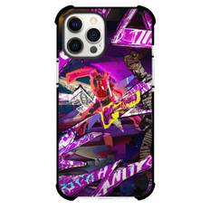 Spider Man Across The Spider Verse Spider Punk Phone Case For iPhone Samsung Galaxy Pixel OnePlus Vivo Xiaomi Asus Sony Motorola Nokia - Spider Punk Playing Guitar