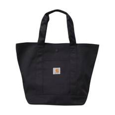 Carhartt Wip, Taske, Herre, Sort, ONE SIZE, Uld, Stilfuld lærredstote taske