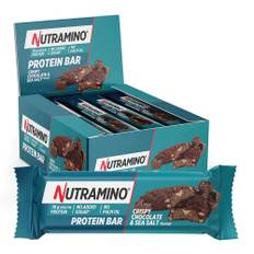 Nutramino Protein Bar Crispy Chocolate & Sea Salt 12 x 55 g