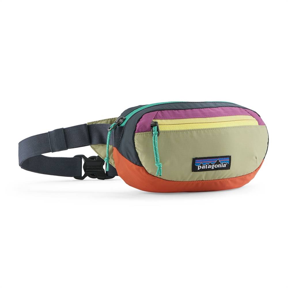 Patagonia Terravia Mini Hip Pack - Patchwork: Gumtree Green.
