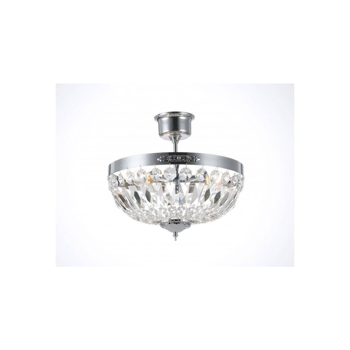 Norrsken Design Plafond Rhea Liten Krom 36cm