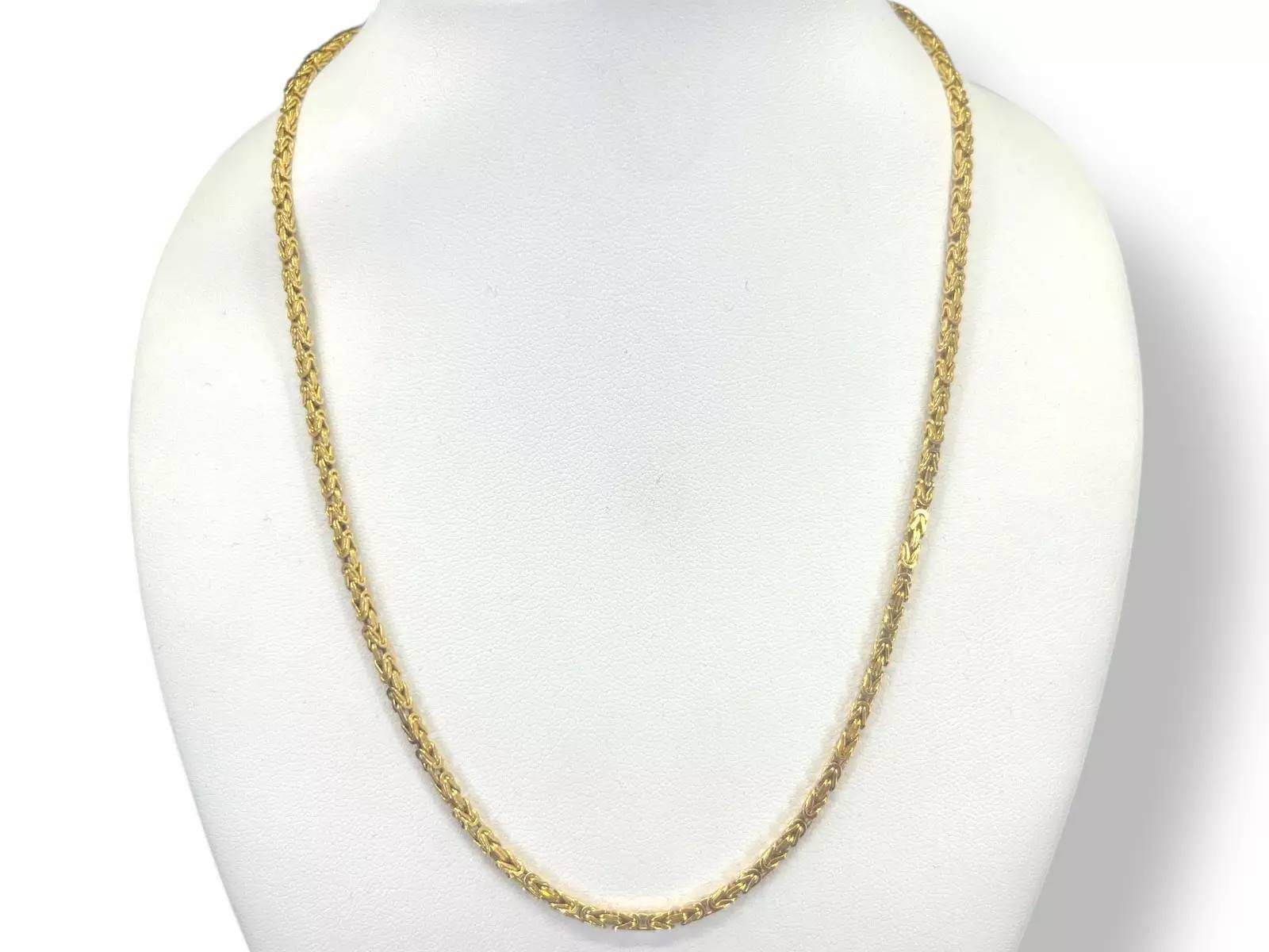 18k Kejsarlänk Halsband 15.0g