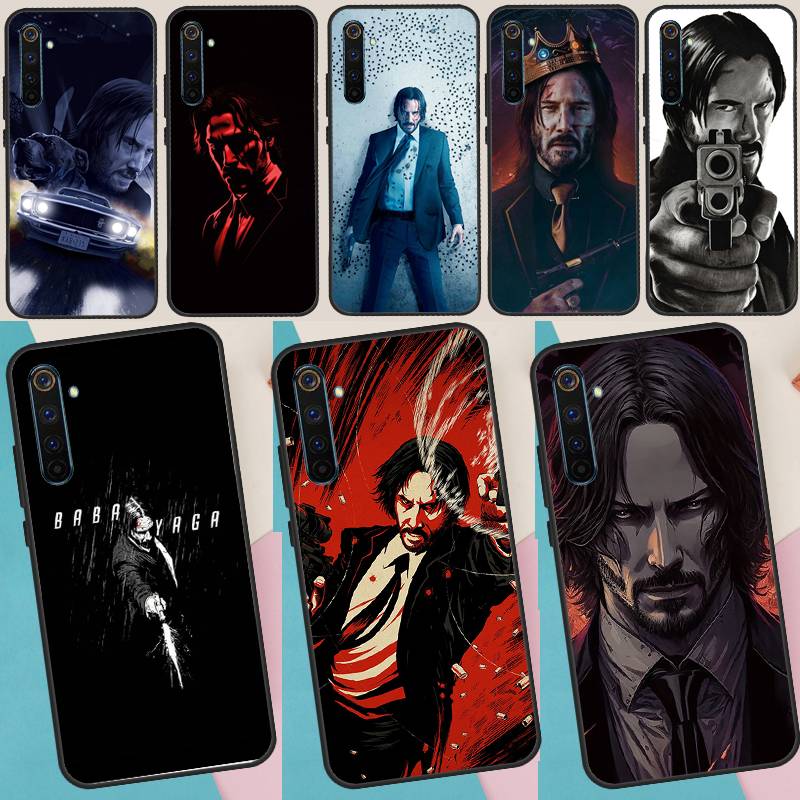 John Wick For Realme GT6 GT7 Pro 15 10 11 12 13 14 Pro Plus C65 C55 C63 C61 C53 C67 C35 C71 C75 Case