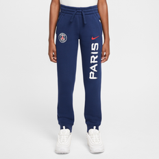 Paris Saint-Germain Club Fleece Nike Football-joggers til større børn (drenge) - blå - L