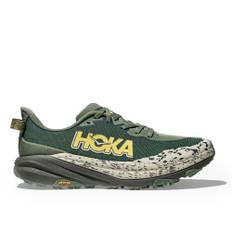HOKA Speedgoat 6 Wide traillöparskor (herr) - Fern/Asphalt Grey, 42 ⅔