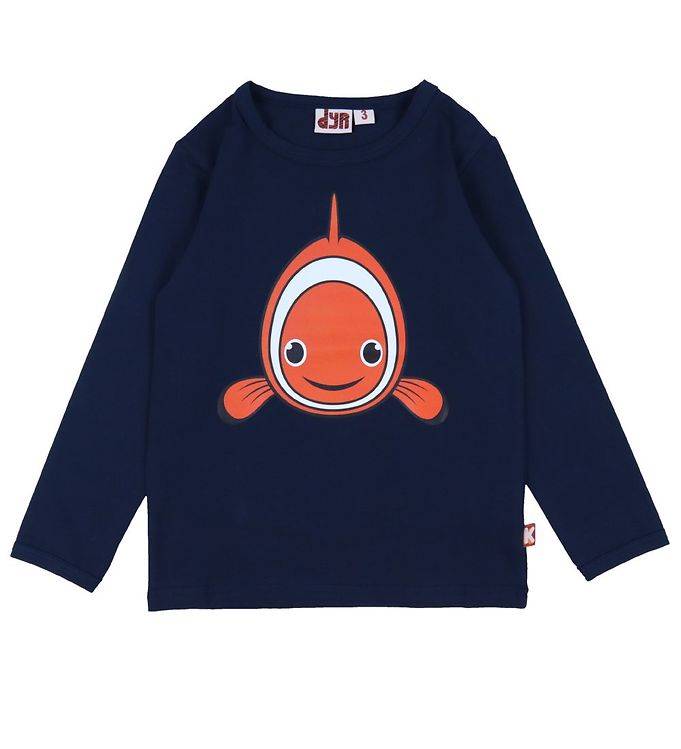 DYR Tröja - Roar - Dark Marinblå Clownfish - DYR - 6 år (116) - Tröja