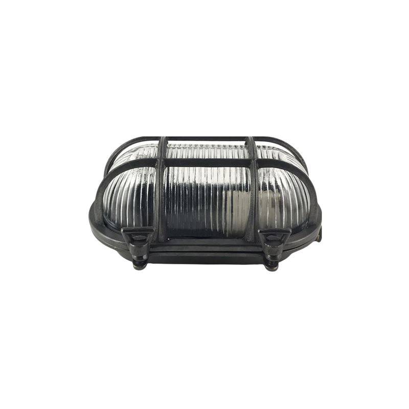 Andromeda 57 Oval skotlampe sort oxideret IP64