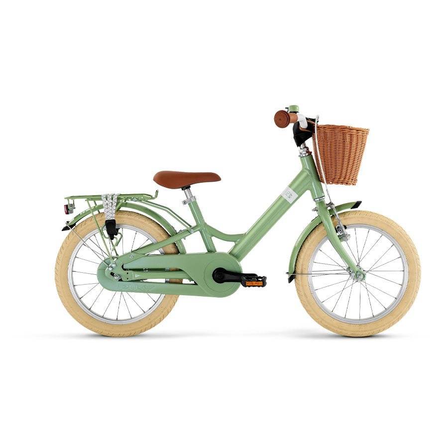 Youke Classic 16" Børnecykel, Retro Green