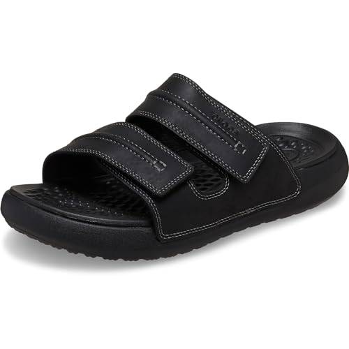 Crocs herr Yukon Vista Ii Lr Sandal, Svart, 39/40 EU
