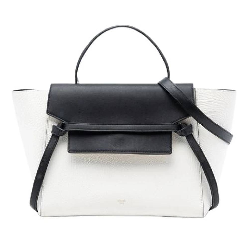Celine Vintage Pre-owned Satchel - Vintage - Dame - Flerfarvet - ONE SIZE - Uld