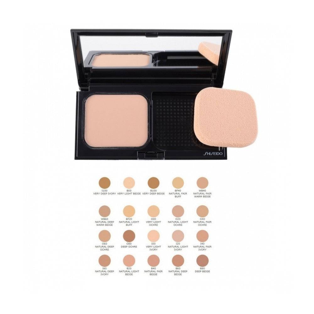 Shiseido Kompakt matt foundation Pure O20 Ljus Ockra Naturlig SPF 10 Påfyllningsbar 9,8g