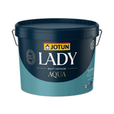 Jotun Lady Aqua Loft & Væg Vådrumsmaling MAT - 9 L - Maling