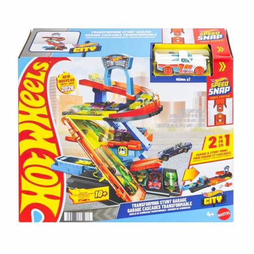 Hot Wheels City Transforming Stunt Garage