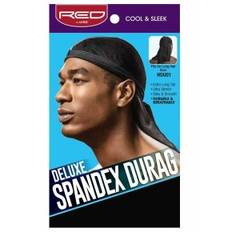 Red by kiss-Deluxe Spandex Durag Black