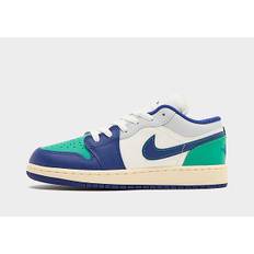 Jordan Air 1 Low Junior, Grøn - 35.5