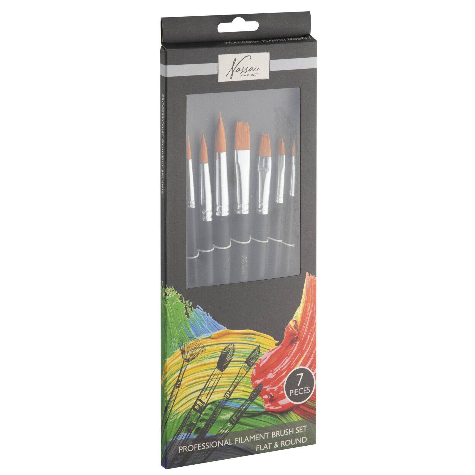 Colour Nassau Professionellt Penselset 7 delar