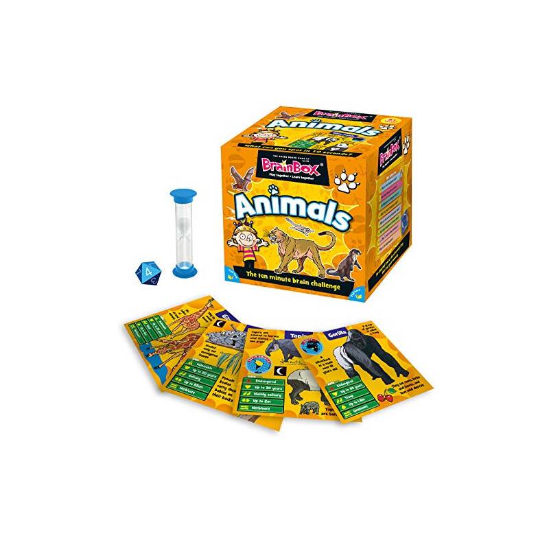 BrainBox Animals (55 Cards) - Refresh - English