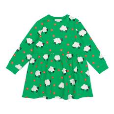 Stella McCartney Kids Sweatkole - Grön m. Får - Stella McCartney Kids - 6 år (116) - Klänning