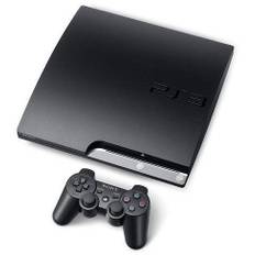 Sony PlayStation 3 Slim (PS3 Slim) | 120 GB HDD | 2 DualShock Wireless Controller | sort