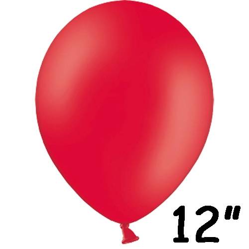 Rød ballon 1 stk. - 30 cm..