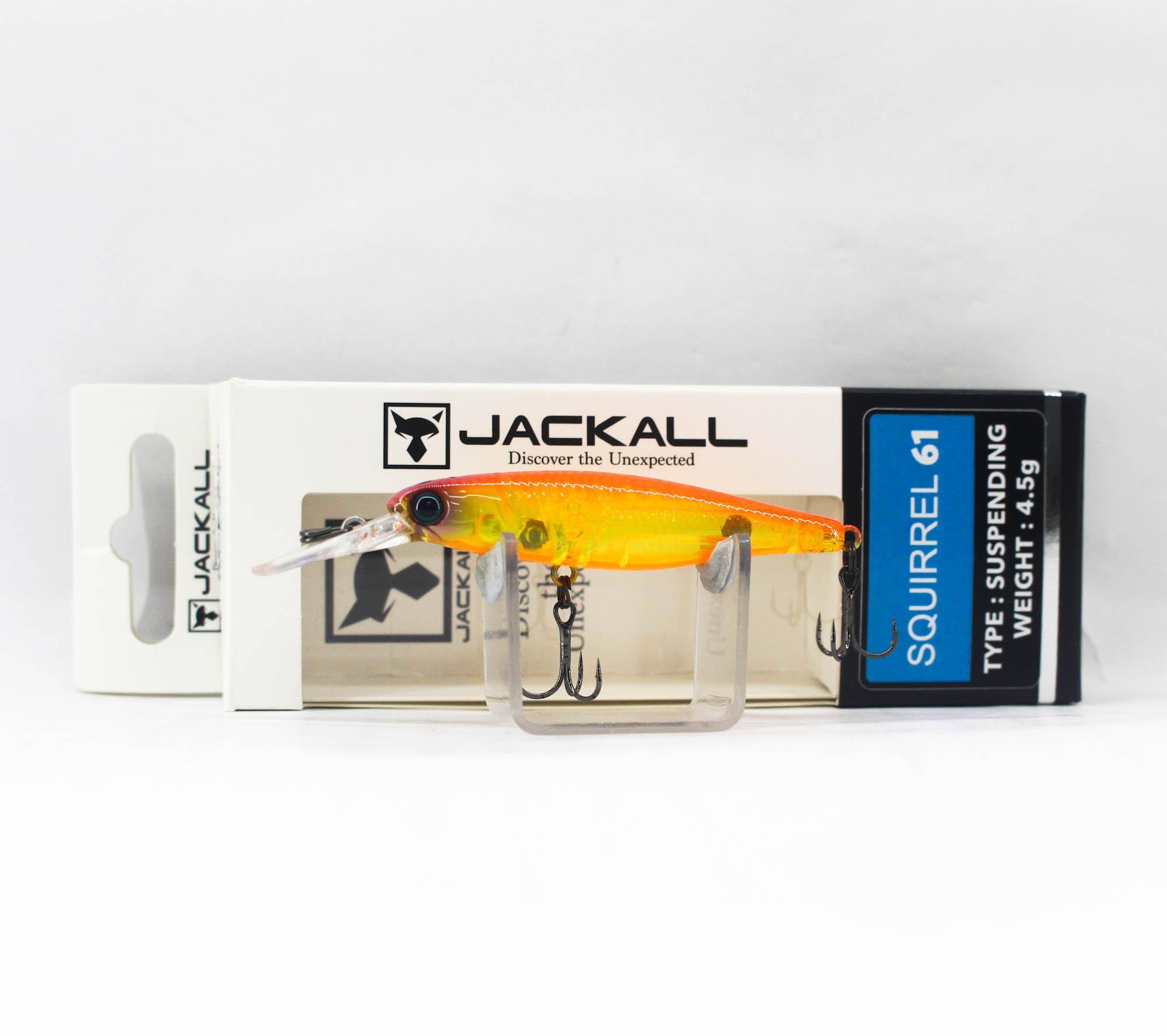 Jackall Squirrel 61SP Hängande Bete Fire Chartreuse (5677)
