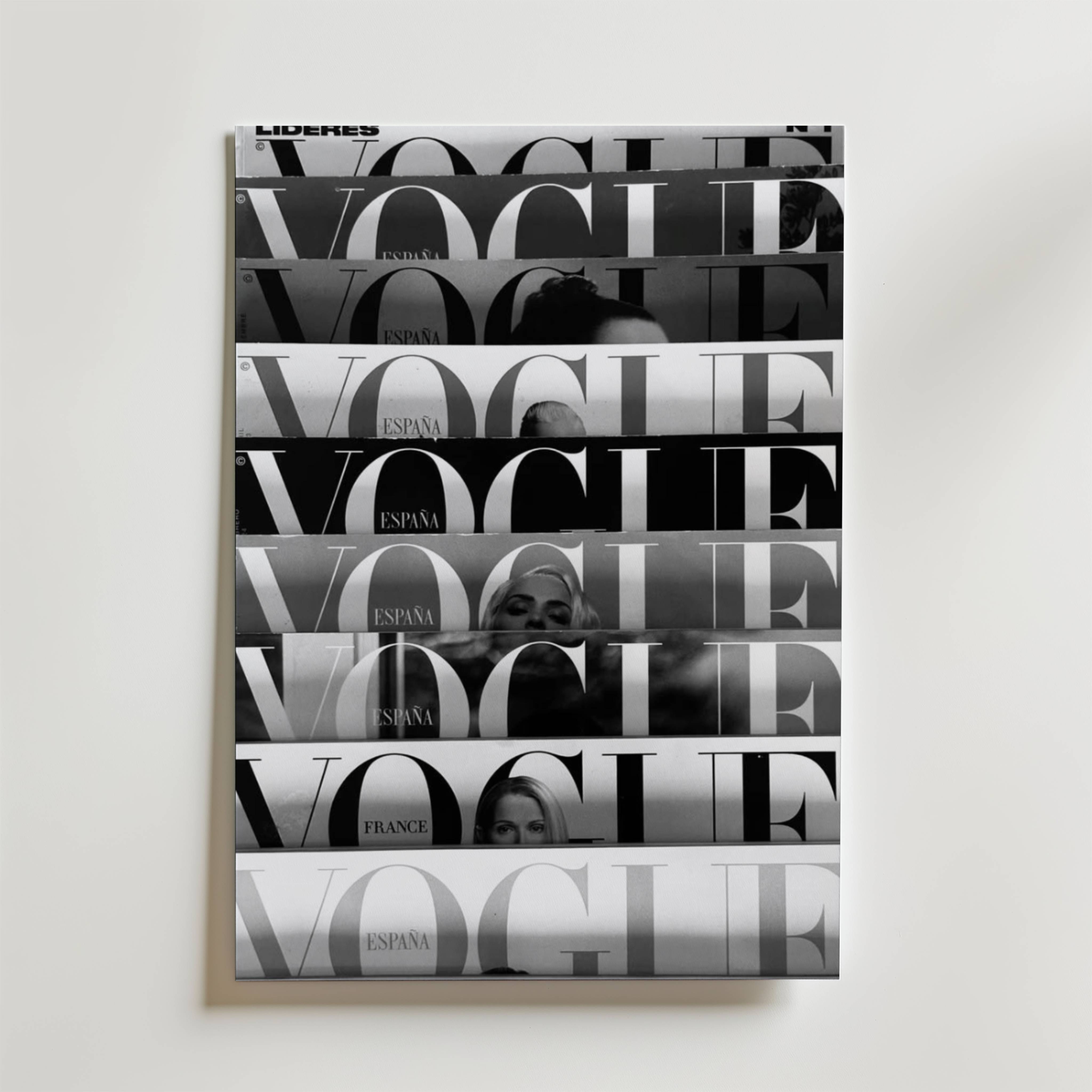 Vogue Espa�a Poster - Premium Canvas 50x70 cm
