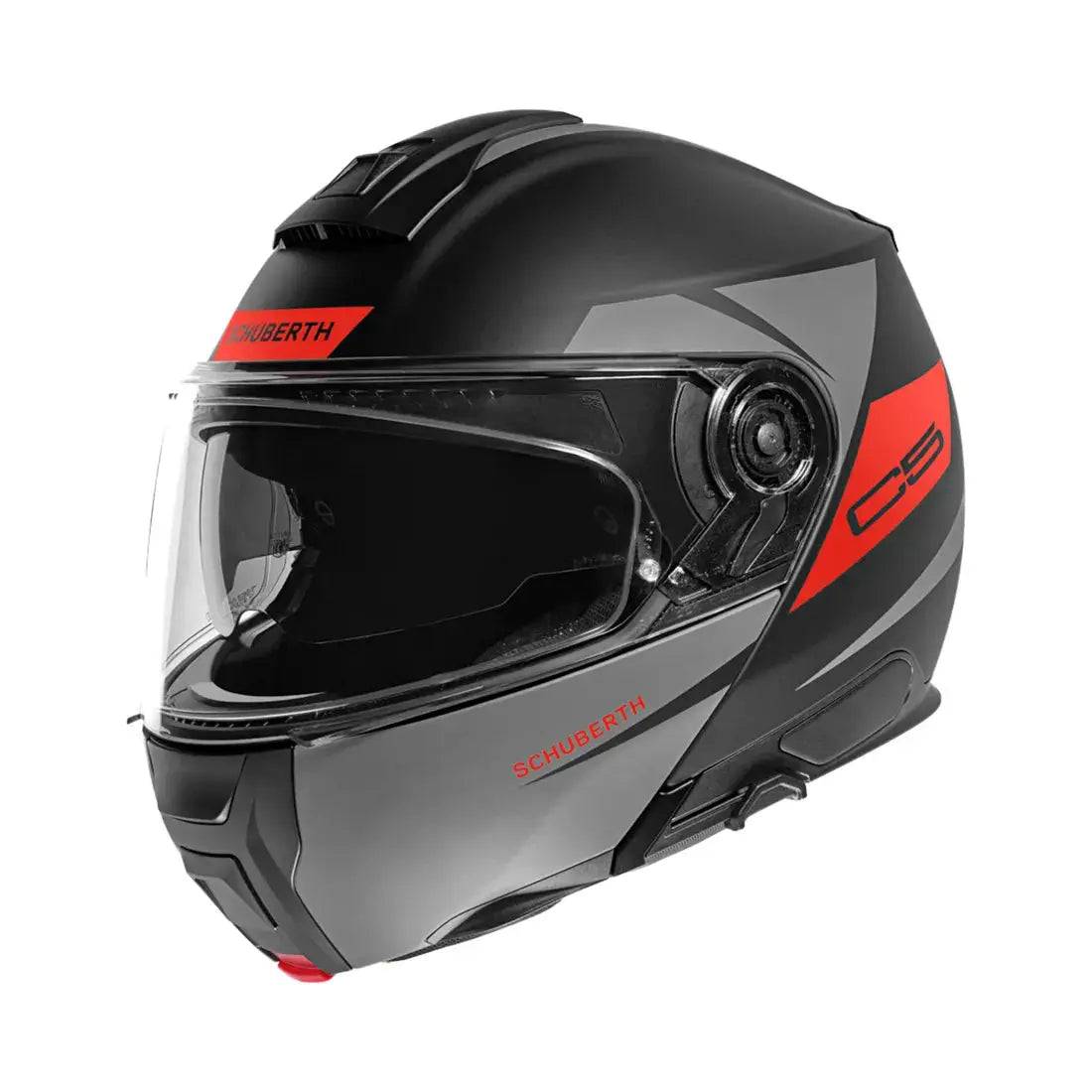 Schuberth Öppningsbar Mc-Hjälm C5 Eclipse Svart /Röd - 63