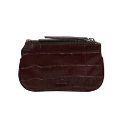 Adax Lucinda Croco nøglepung (DARK BROWN)