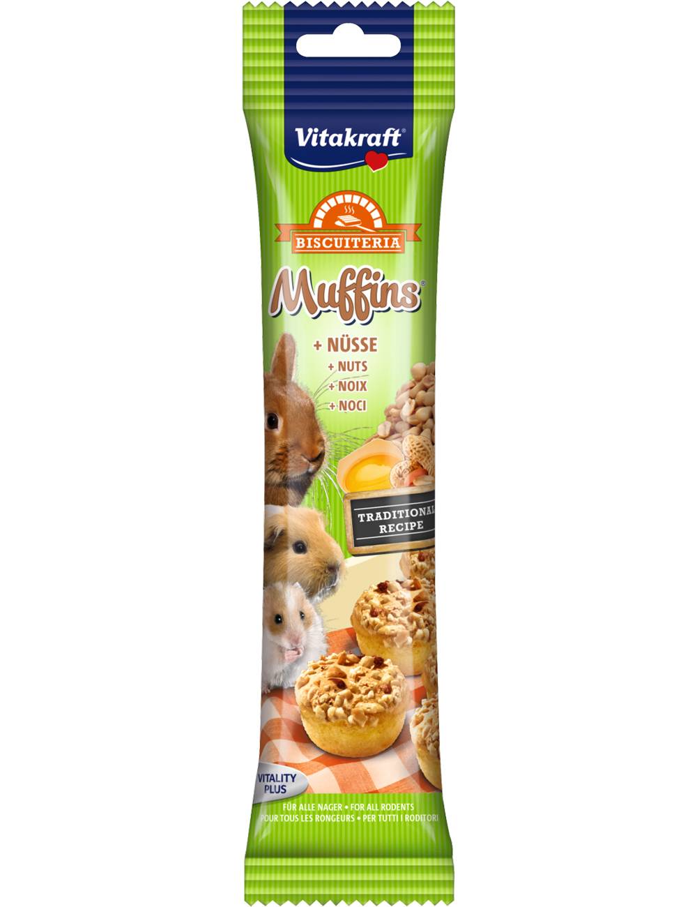Vitakraft Muffins med nötter 18 g