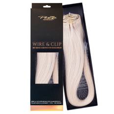 Poze Hairextensions Poze Standard Äkta Löshår Flip & Go 50cm Platinum 12NA