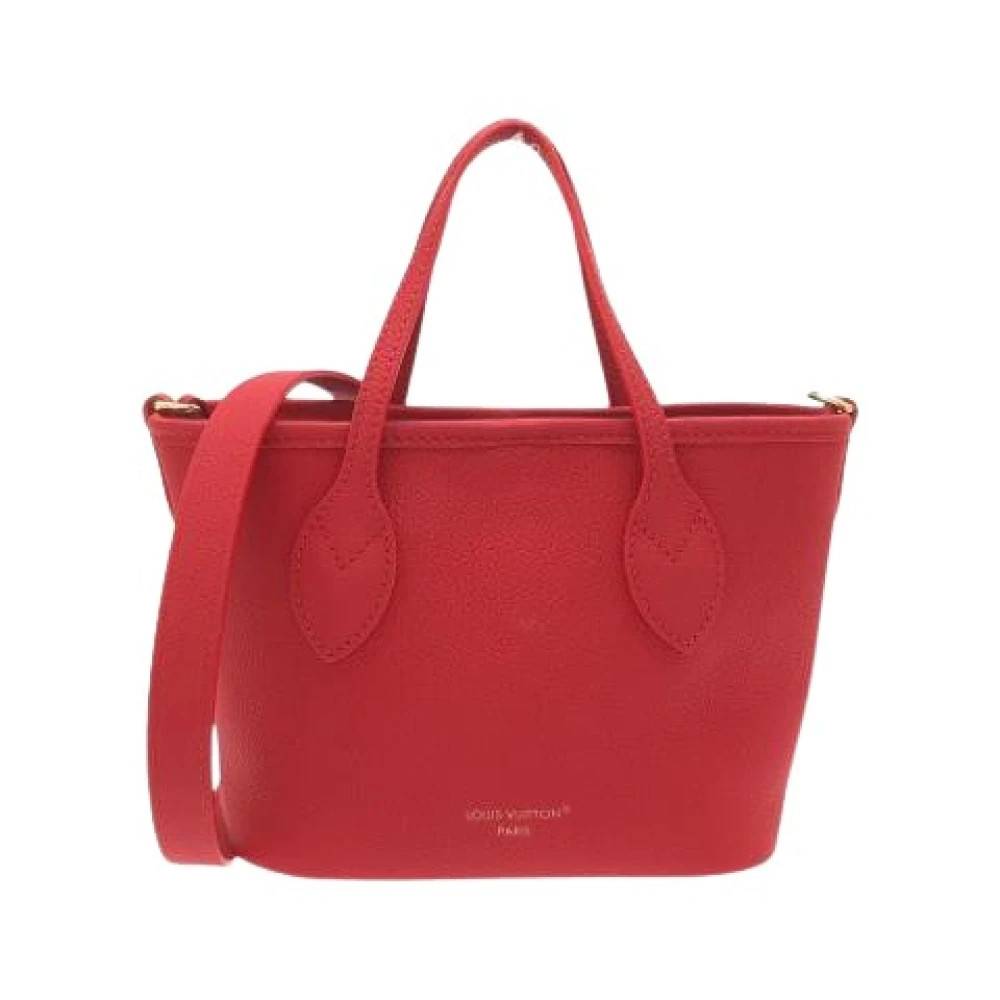Louis Vuitton Vintage Pre-owned Monogram Cherry Håndtaske M14997 - Vintage - Dame - Rød - ONE SIZE - Uld