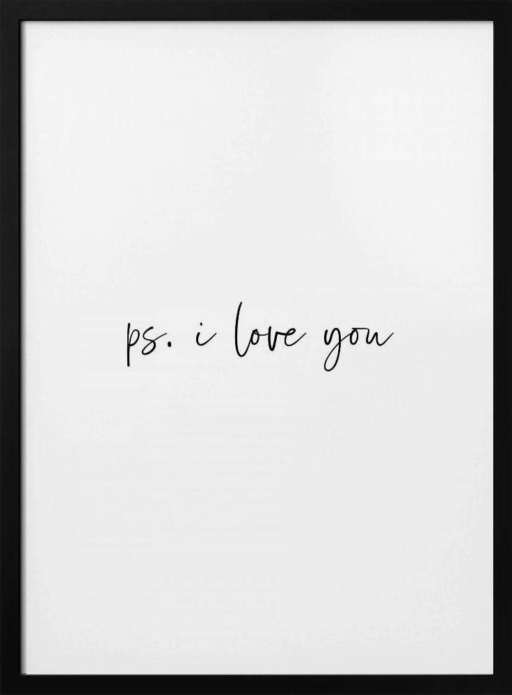 Ps. I Love You Poster - 50x70 cm / 20x28″