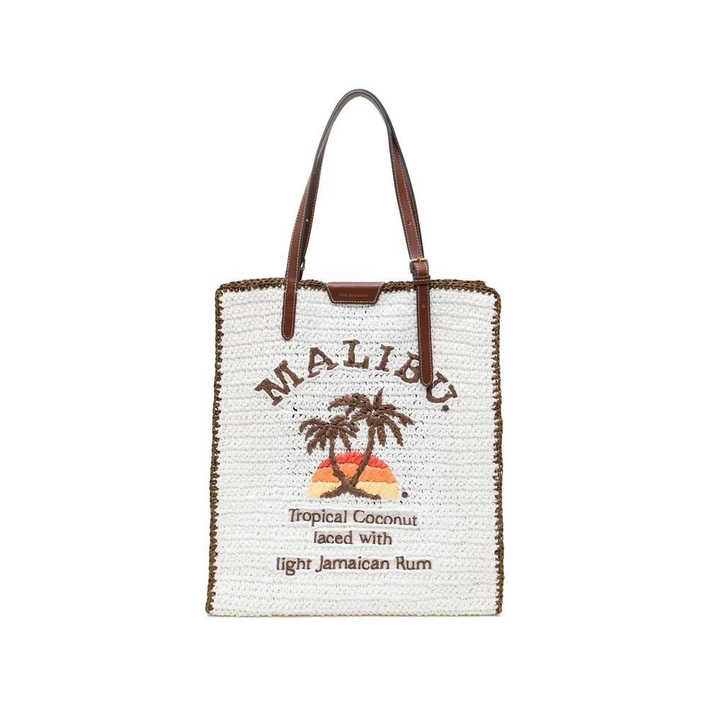 Anya Hindmarch Corn Flakes Raffia Mini Tote - Tasker - Dame - Flerfarvet - ONE SIZE - Læder