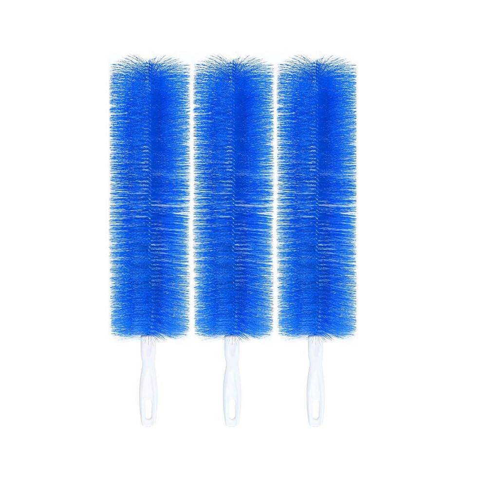 3 St Cobweb Duster Böjbar Fläkt Duster Plast Dust Cleaner Mikrofiberhuvud Takborste Återanvändbar Smutsborttagare för Fläkt