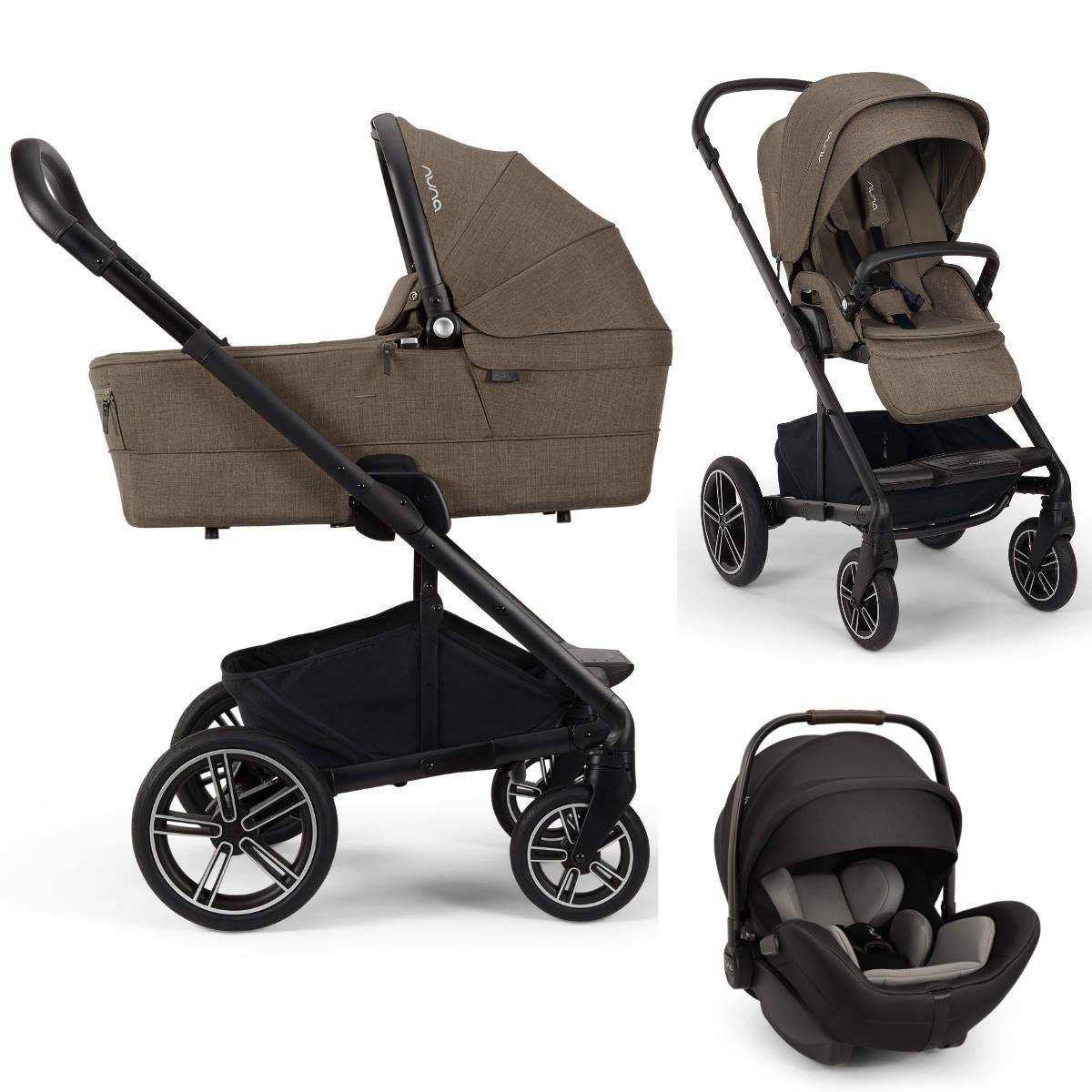 Nuna MIXX Next Stroller Set 3-in-1 incl. Nuna ARRA Flex i-Size Car Seat - Pistachio