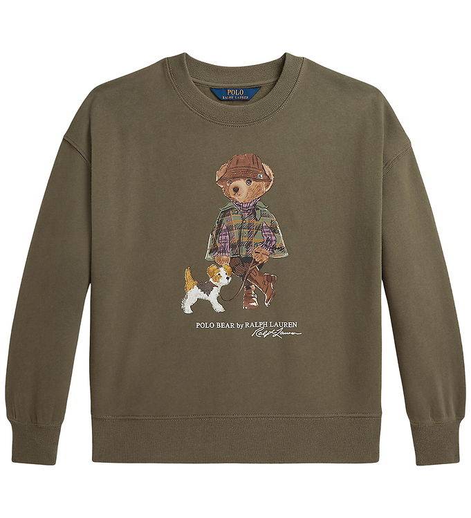 Polo Ralph Lauren Sweatshirt - Kryssning Olive - Polo Ralph Lauren - 12-14 år (152-164) - Sweatshirt