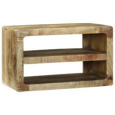 TV-bänk 60x32x36 cm Massivt Mangoträ