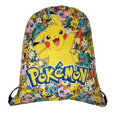 Theonoi barn gymväska skoväska badväska sportväska sportväska sportväska gymväska skola och dagis, pokemon a, One size