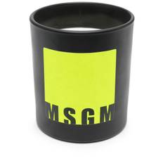MSGM - Citronella ljus med logotyp (250 g) - unisex - citronella/Glas - one size - Svart