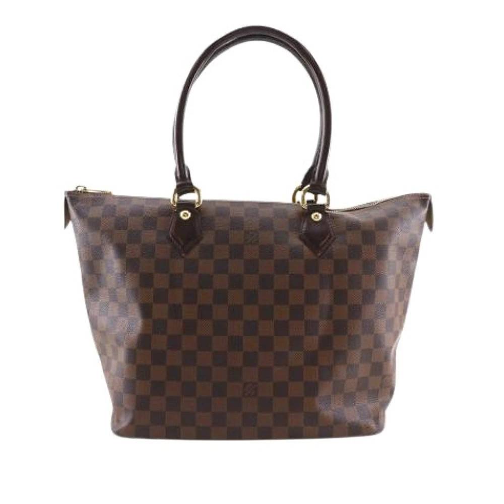 Louis Vuitton Vintage Pre-owned Saleya MM - Vintage - Dame - Brun - ONE SIZE - Læder