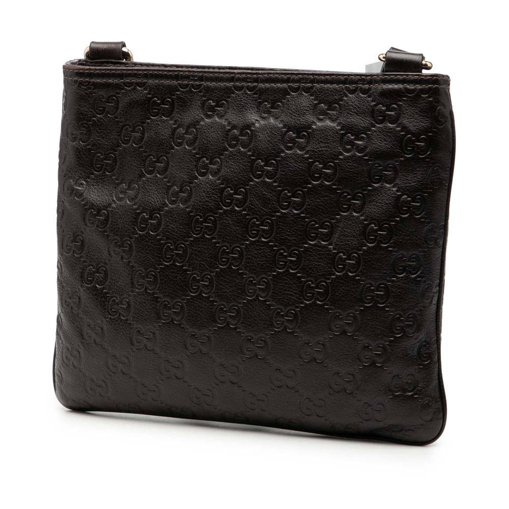 Gucci Vintage Gucci Crossbody Bag L 21cm x W 24cm x D 2cm - Crossbody Tasker hos Magasin.