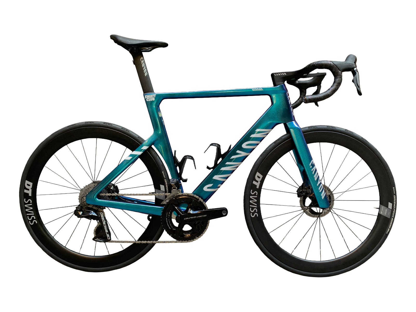Canyon Aeroad CFR 2025 - Shimano Dura-Ace Di2 2x12sp - DT Swiss ARC 1100 - 065 / L / Alpecin Deceuninck Replica (L)