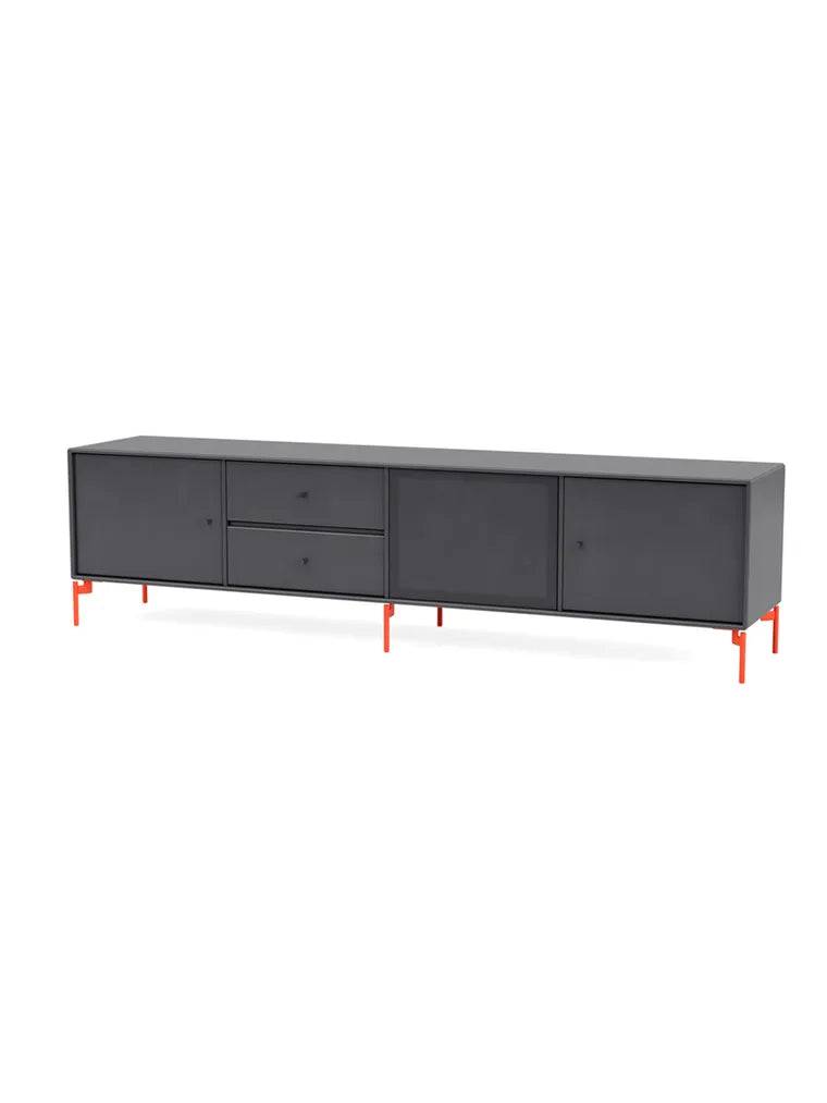 TV & Sound Modul, Octave VIII, inkl. ben fra Montana Coal / Rosehip - Jacobsen Plus