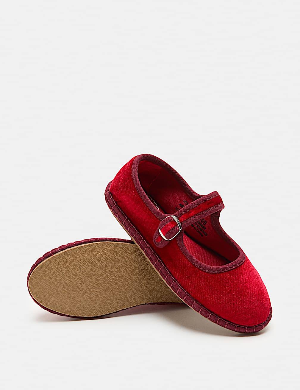 Kids' Stitch Sole Ballet Pumps (4 Small - 2 Large)