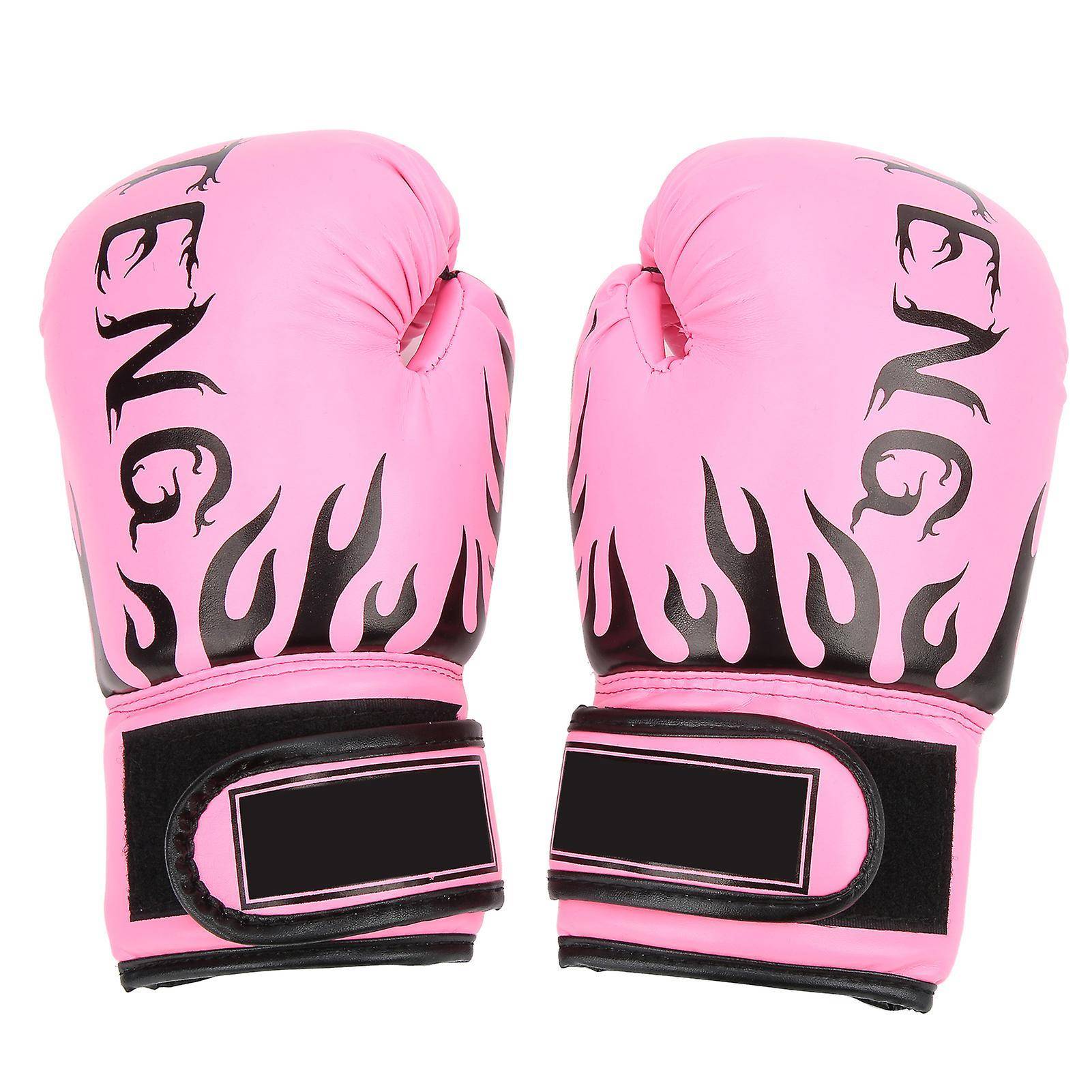 2 st boxningshandskar för barn, handskydd för fighting anfallare, väskarbete utomhussport, rosa
