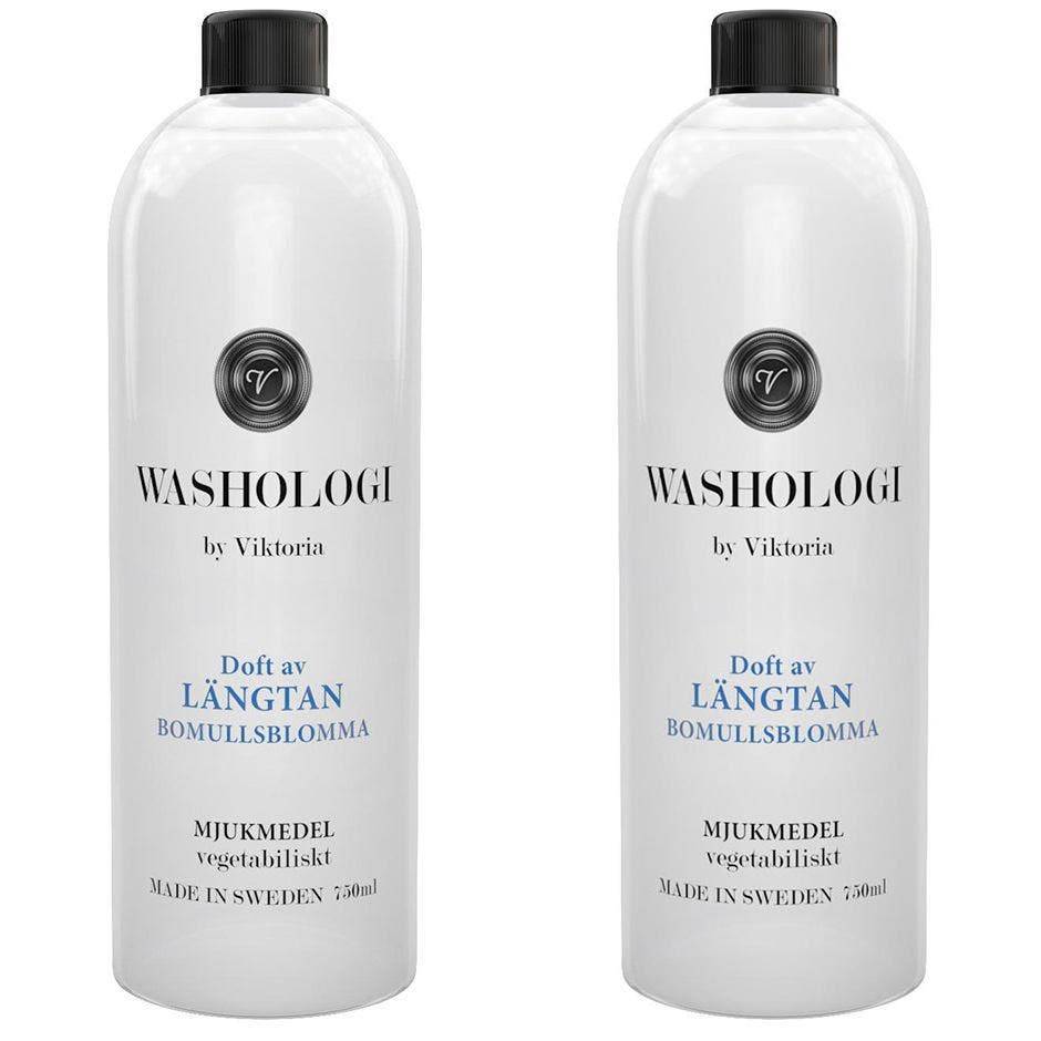 2st Washologi Mjukmedel Längtan Cotton Flower - 750 ml