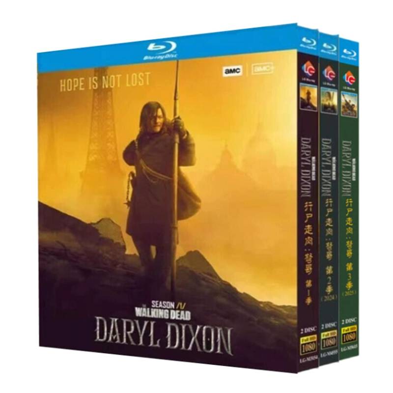 The Walking Dead: Daryl Dixon Season 1-3  Blu-ray Disc