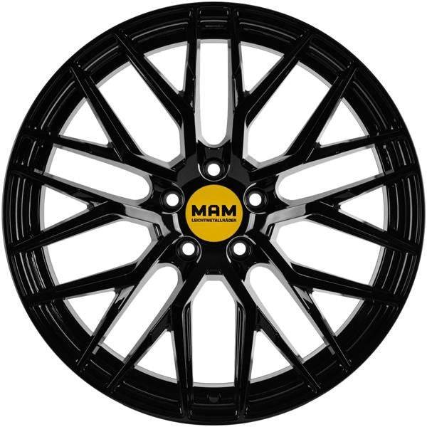 MAM RS4 Alufælge 19" 8,5J 5x112 ET30 – Sort (sæt á 4)