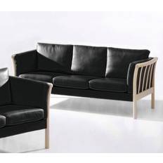 *Dorte Sofa 3 pers. i læder.